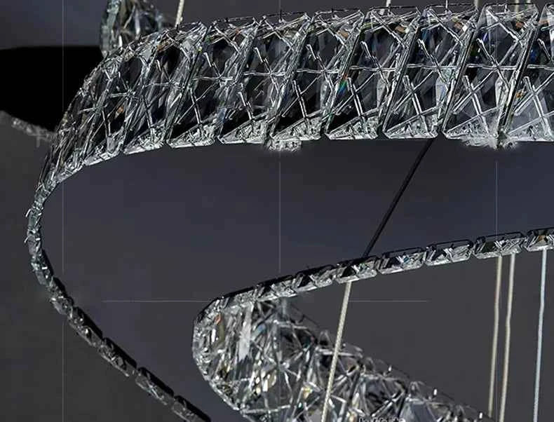 Modern Home Decoration Chandelier Villa Living Room Pendant Light Luxury Dining Room Stair Chandeliers Lustre Ceiling Chandelier