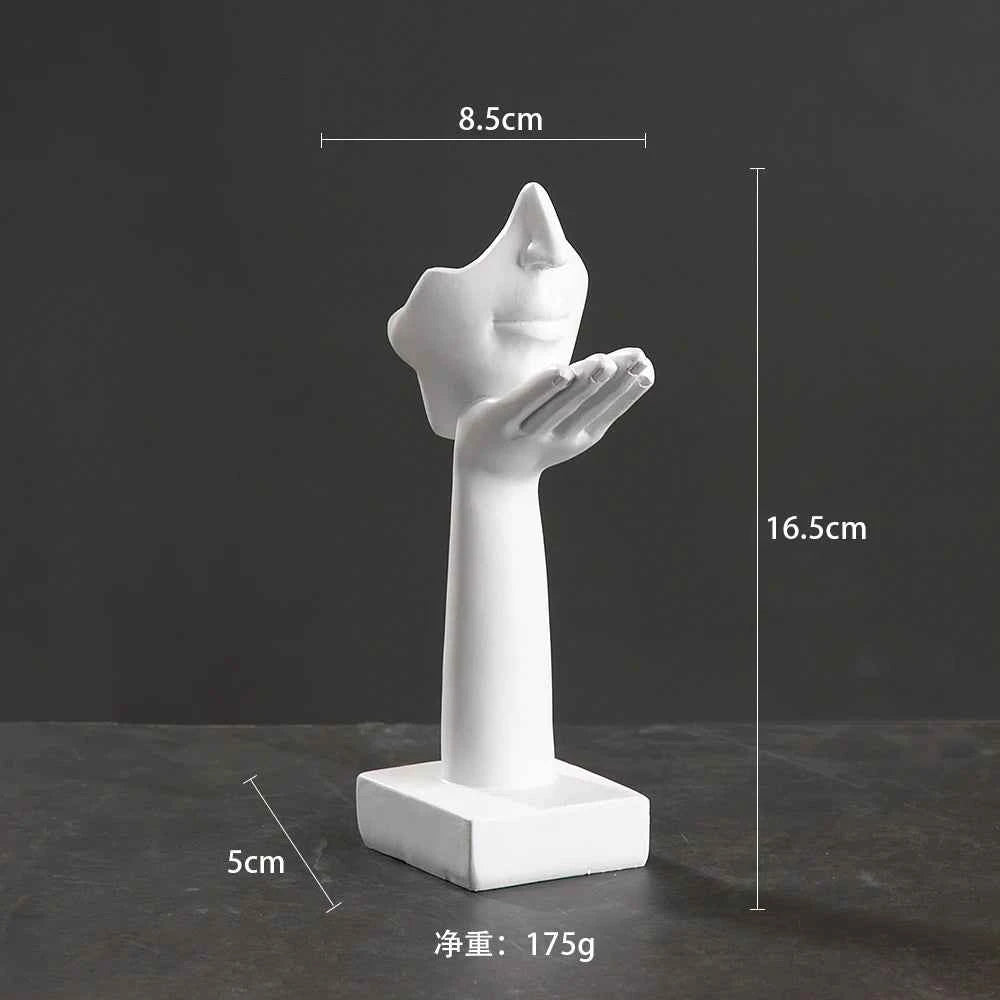 European crafts ornaments simple abstract figure sculpture office living room sculpture art decorations