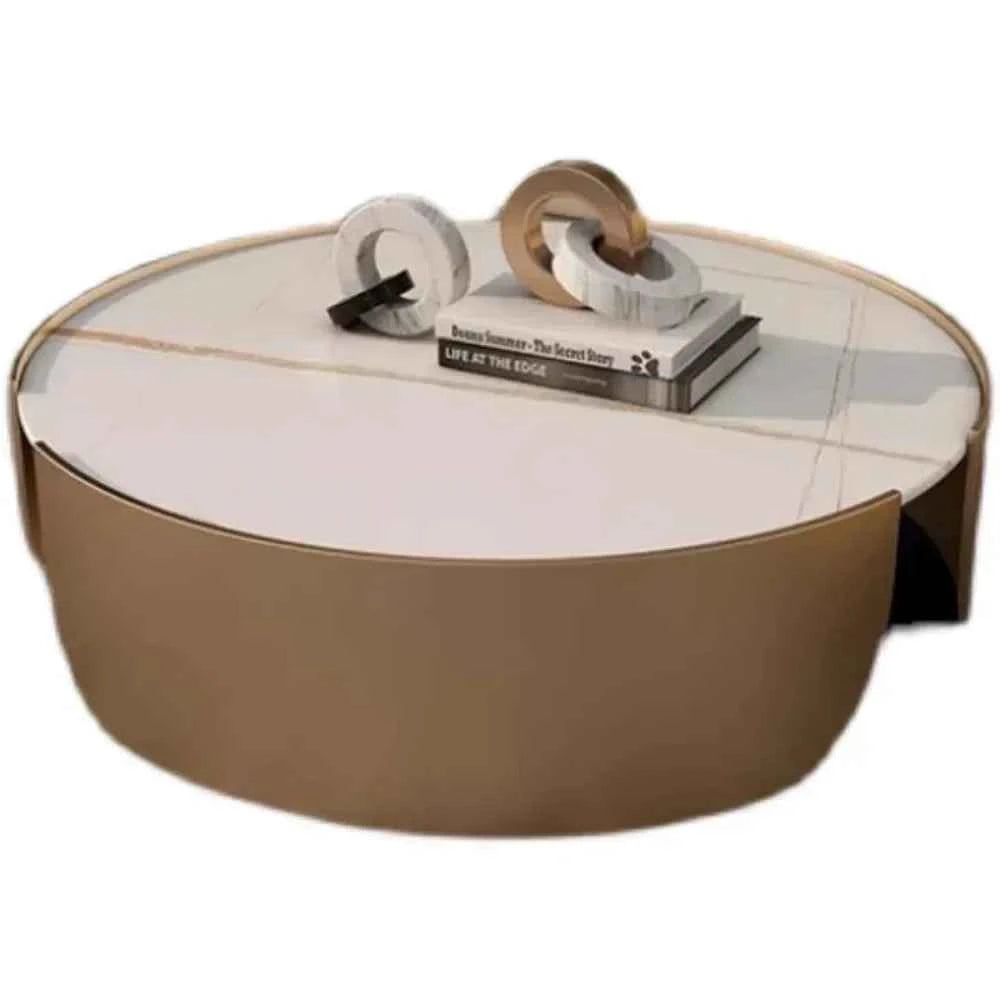 Round Luxury Coffee Tables Metal Low Patio Outdoor Hall Hotel Coffee Tables Center Entryway Muebles De La Sala Home Furniture