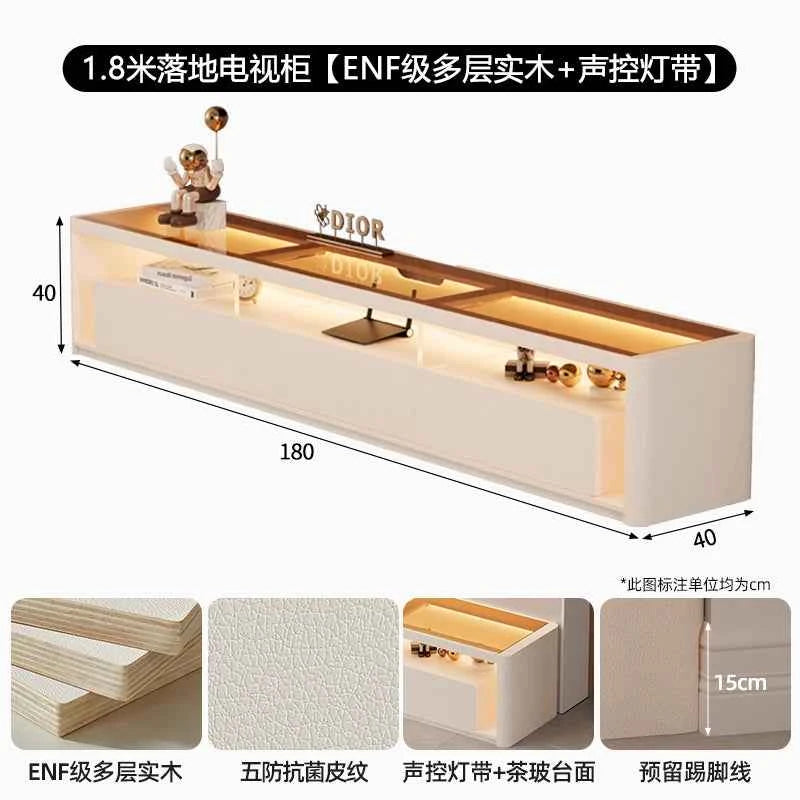Aesthetic Minimalist Tv Stands Designer Luxury Modern Retro Tv Stands Entertainment Floor White Muebles Para Tv Home Furniture