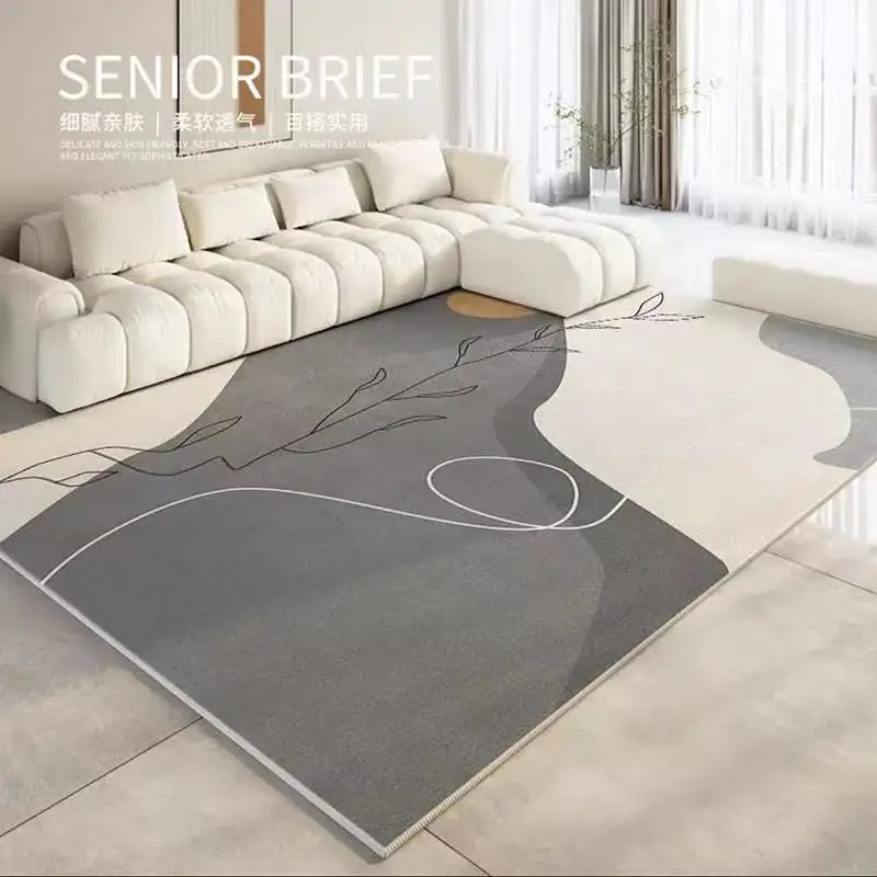 VIKAMA Luxury Anti-Slip Carpet for Home Living Room, Bedroom, and Sofa Decoration