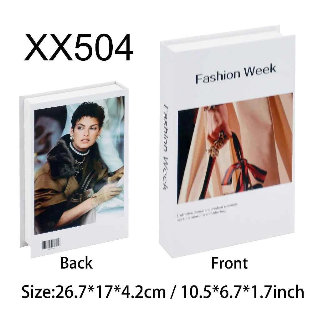 Living Room Decoration Fake Book Home Hotel Decorative Books Bookcase Prop Books Shelf Ornaments Coffee Table Books Box