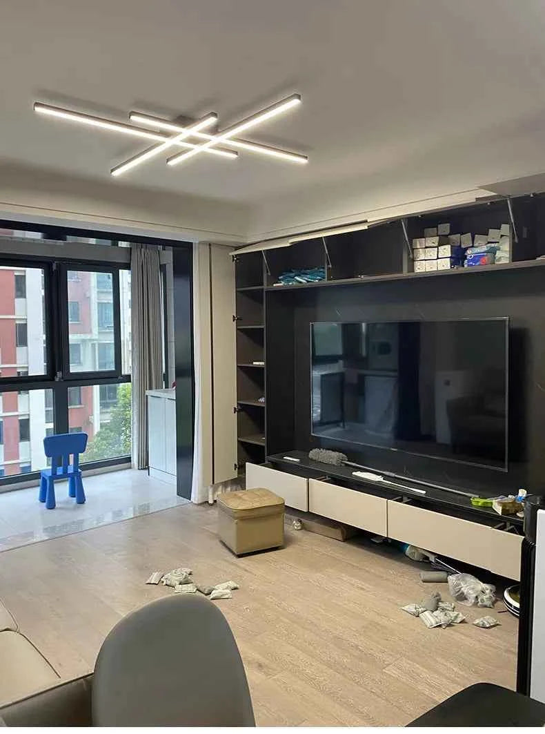 Ceiling light simple modern bedroom  atmosphere duplex villa hall Nordic lamps minimalist living room lamp room ceiling lights