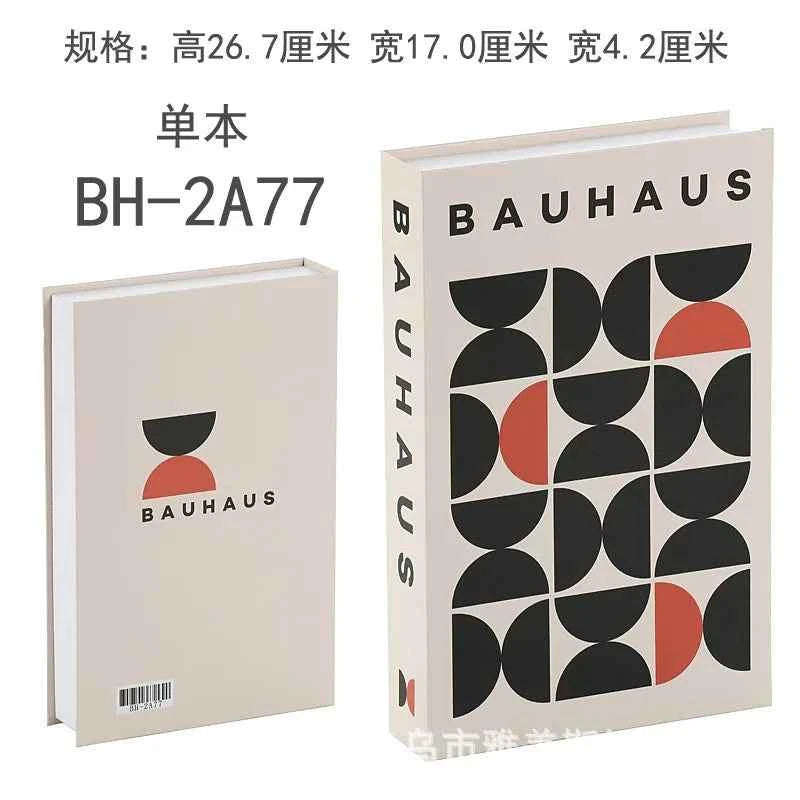 Home Decor Ornaments Living Room Study Soft Prop Book Box Luxury Coffee Table Books Modern Fake Books for Decoration