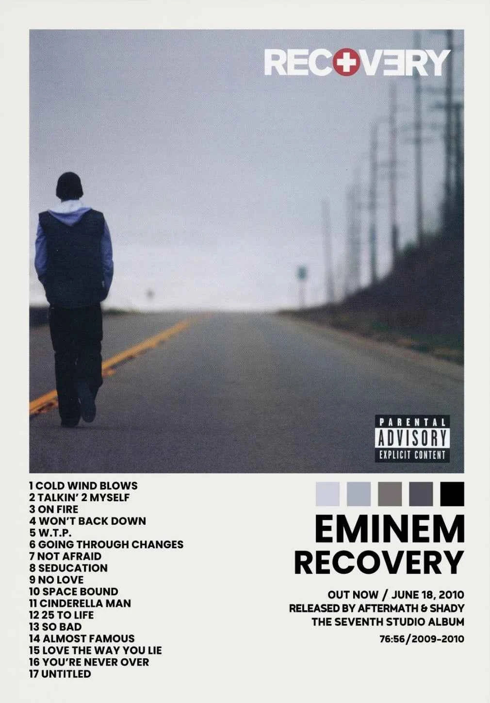 Hip Hop Rap Star Drake Eminem Music Album Covers Poster Print Canvas Painting Wall Art Picture Bedroom Living Room Home Decor