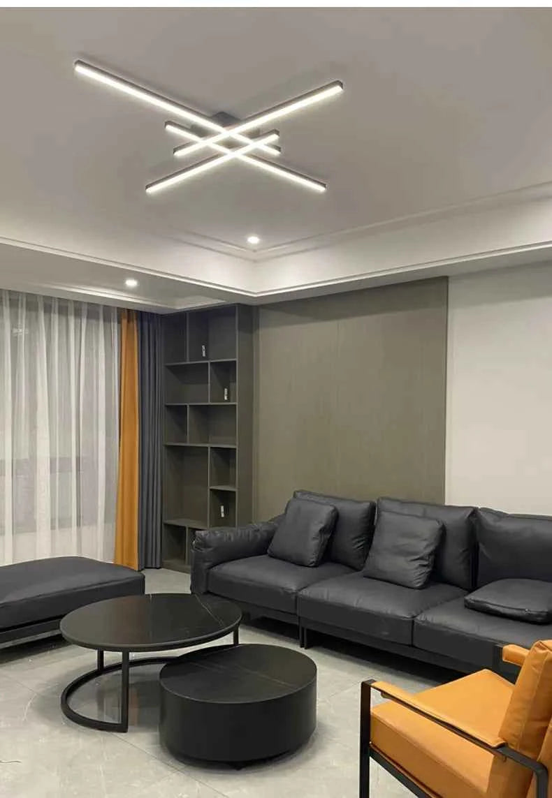 Ceiling light simple modern bedroom  atmosphere duplex villa hall Nordic lamps minimalist living room lamp room ceiling lights