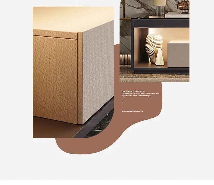 Glas Transparent Tv Table Cabinet Storage Luxury Floor Modern Tv Table Entertainment Center Meuble Television Salon Furnitures