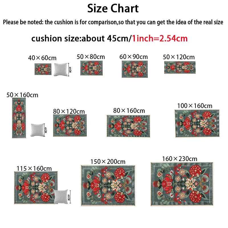 VIKAMA Nordic Luxury Living Room Carpet - Stylish Large Area Floor Mat for Sofa, Coffee Table, Bedroom, and Lounge Decoration