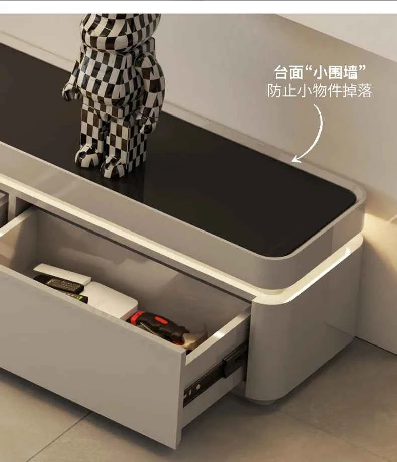 Nordic Minimalist Tv Stands Entertainment Aesthetic Minimalist Designer Tv Stands Retro Monitor Luxury Muebles Trendy Furniture