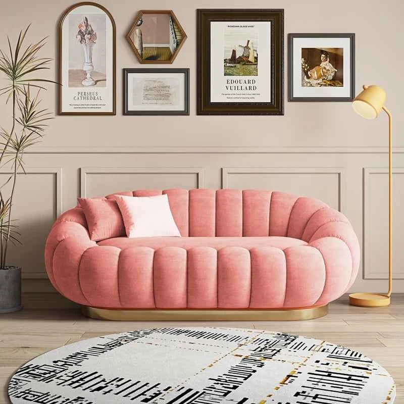 Minimalist Modern Sofas Bedrooms Bases Apartment Interior Sofa Lounge Armchair Canape Salon De Luxe Living Room Furniture