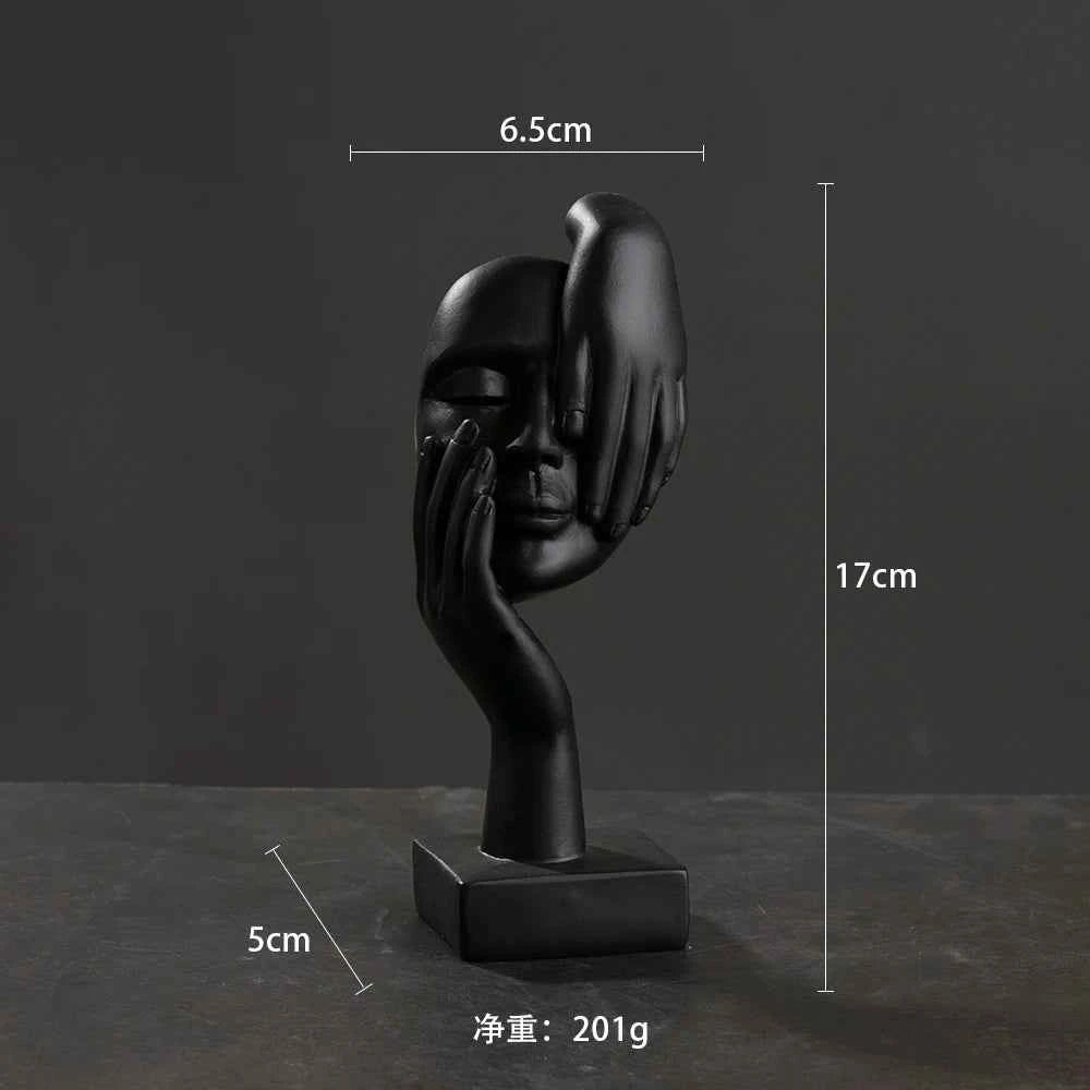 European crafts ornaments simple abstract figure sculpture office living room sculpture art decorations