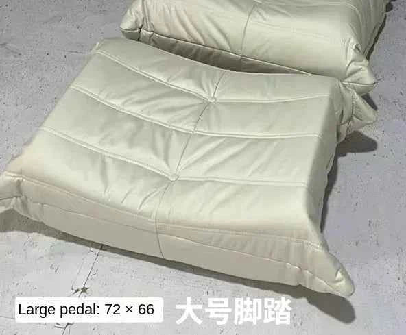 Caterpillar Velvet Sofa - Comfortable Lounge Chair for Small House Living Room, Bedroom, Store, and Balcony