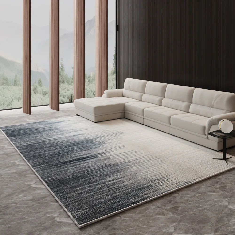 VIKAMA Nordic Luxury Living Room Carpet - Stylish Large Area Floor Mat for Sofa, Coffee Table, Bedroom, and Lounge Decoration