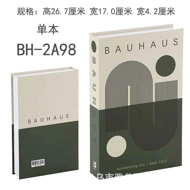 Home Decor Ornaments Living Room Study Soft Prop Book Box Luxury Coffee Table Books Modern Fake Books for Decoration