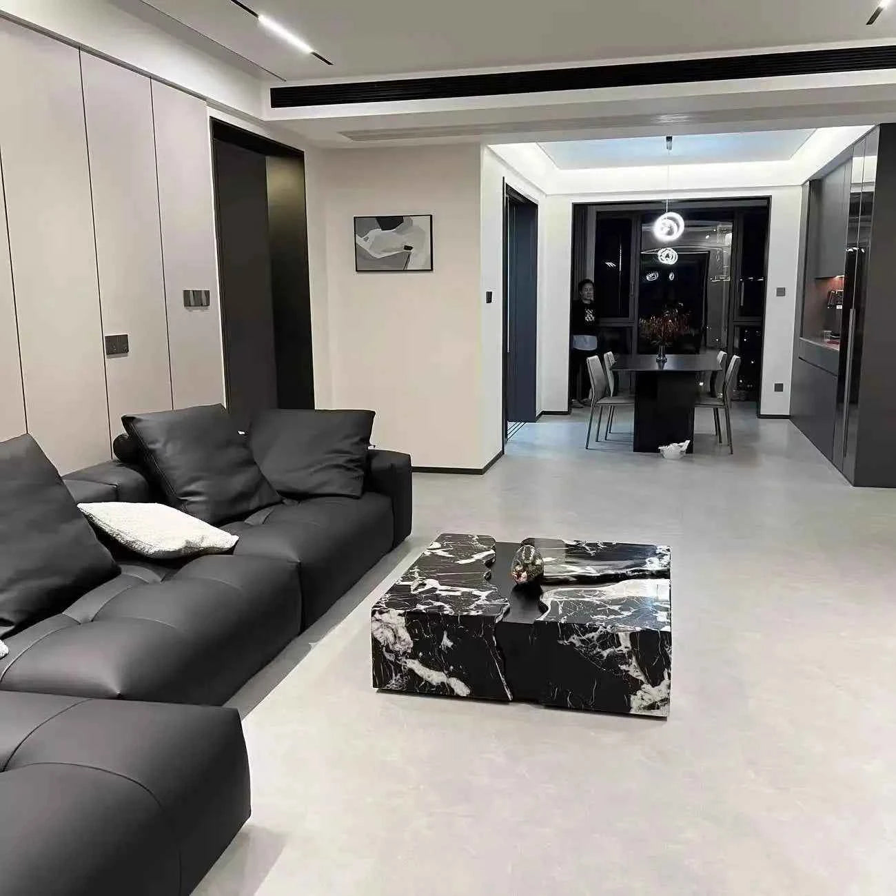 Modern Luxury Coffee Table Books Designer Bedroom Simple Clear Coffee Table Aesthetic Minimalist Glass Couchtisch Furniture