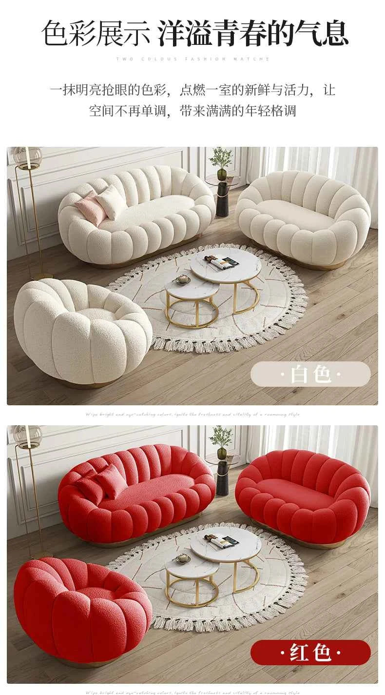 Minimalist Modern Sofas Bedrooms Bases Apartment Interior Sofa Lounge Armchair Canape Salon De Luxe Living Room Furniture