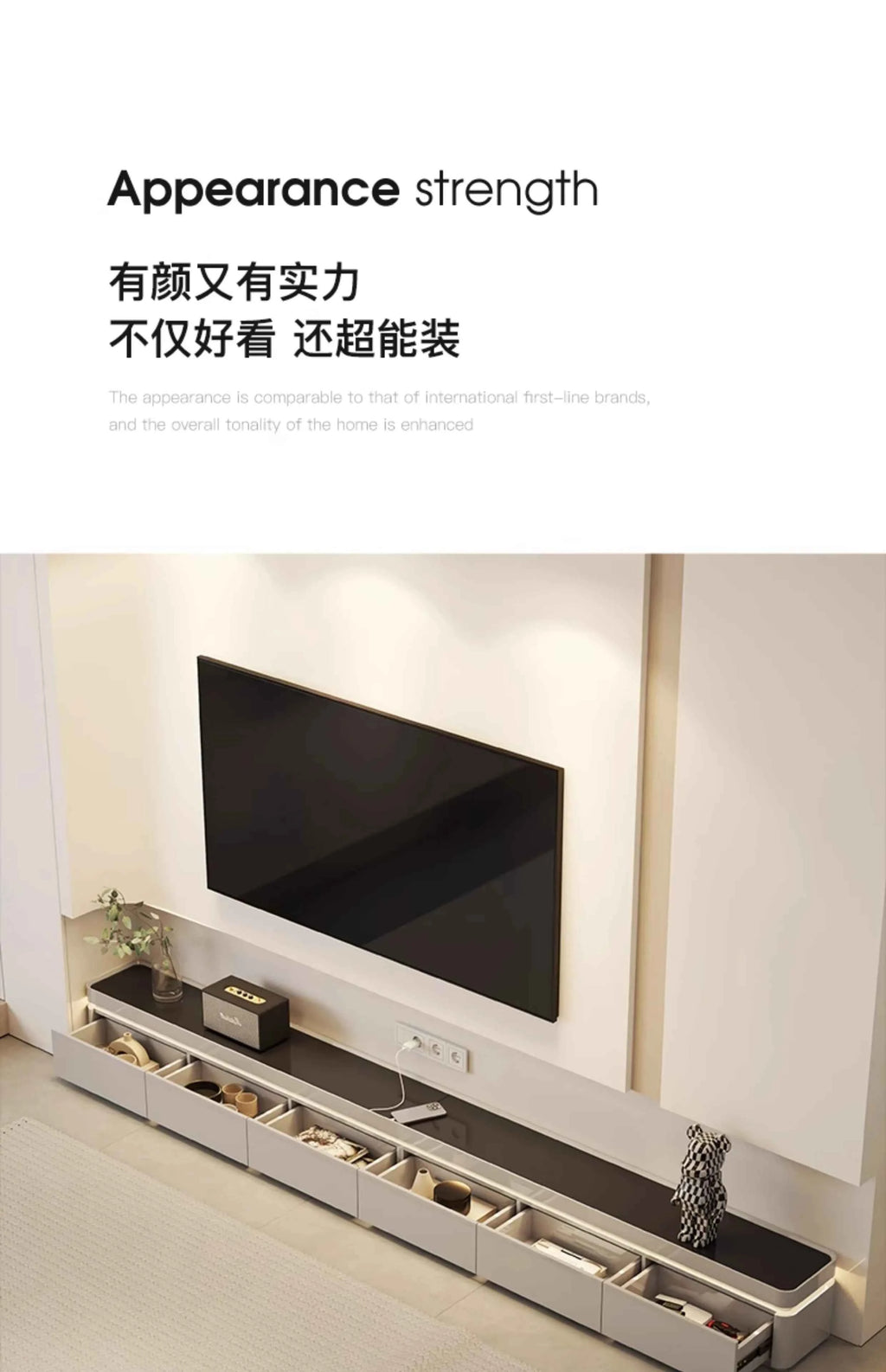 Nordic Minimalist Tv Stands Entertainment Aesthetic Minimalist Designer Tv Stands Retro Monitor Luxury Muebles Trendy Furniture