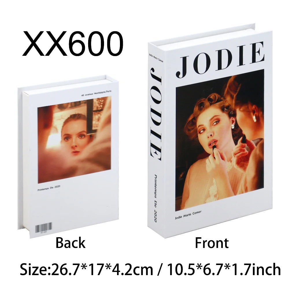 Living Room Decoration Fake Book Home Hotel Decorative Books Bookcase Prop Books Shelf Ornaments Coffee Table Books Box - The Homemakers Hub