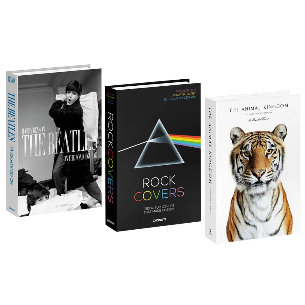 3pcs/lot Simulation Books for Decoration Luxury Home Decorative Living Room Bookcase Props Book Ornaments Home Shooting Props - The Homemakers Hub