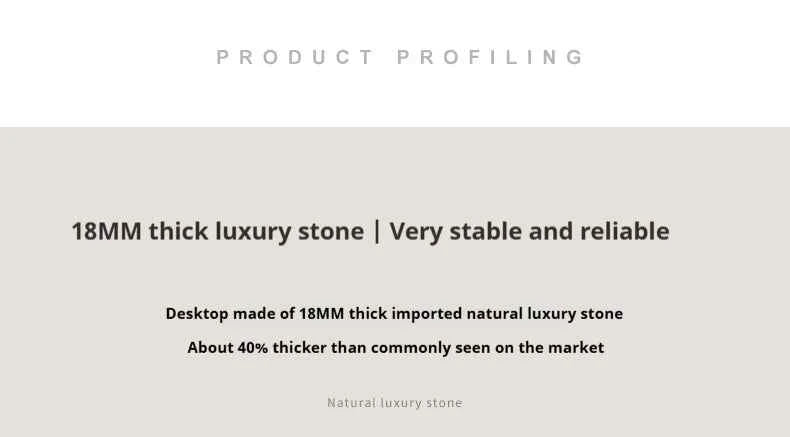 Luxury Marble Coffee Table - Italian Designer Natural Stone Tea Table in Artistic Freeform Shape for Modern Living Room