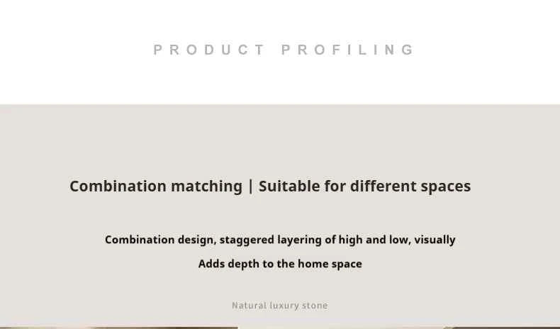 Luxury Marble Coffee Table - Italian Designer Natural Stone Tea Table in Artistic Freeform Shape for Modern Living Room