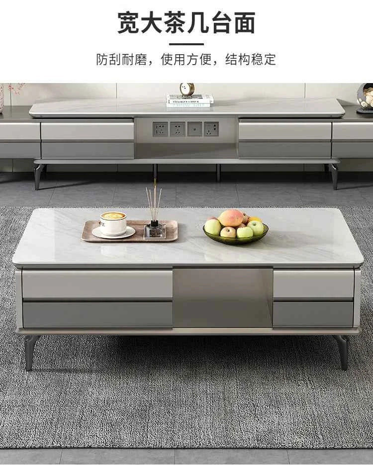 Aesthetic Modern Tv Stand Retractable Wood High End Nordic Tv Stand Mount Media Cabinet Mobili Per La Casa Home Furniture