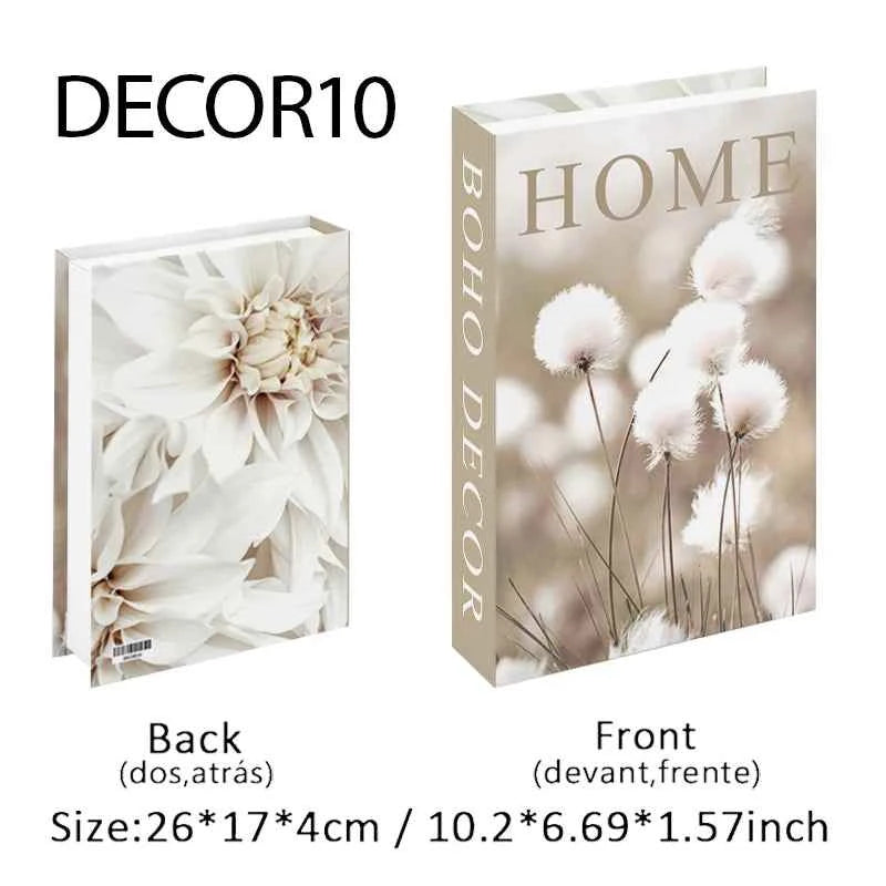 Fashion Fake Books Decoration Home Club Hotel Room Designer Books Coffee Table Books Box Simulation Prop Books Desktop Ornaments