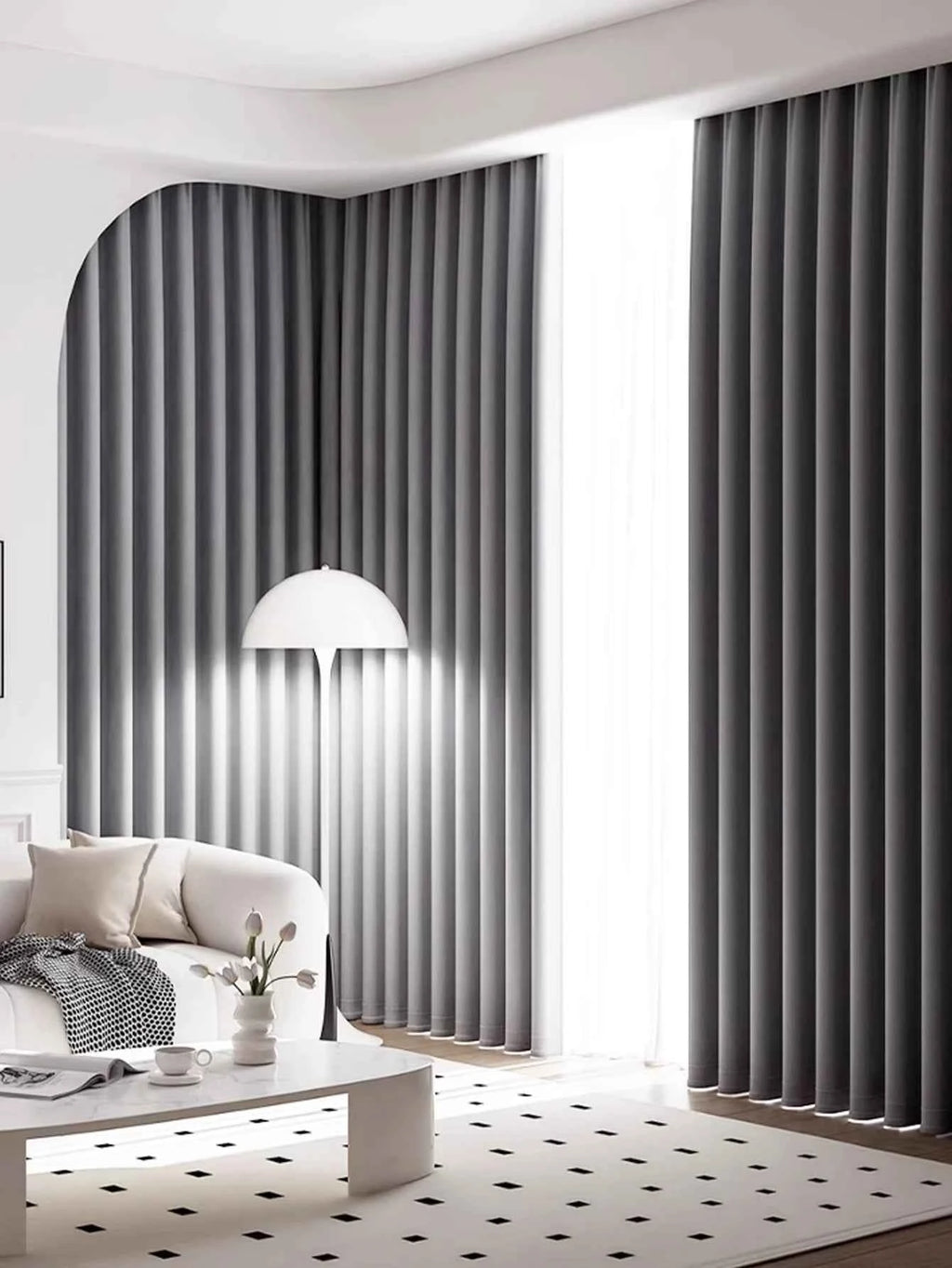 New Sunshade Fabric Curtains, Blackout Bedroom, Modern Living Room, Full Blackout, Sunshade, Heat-insulating Curtains