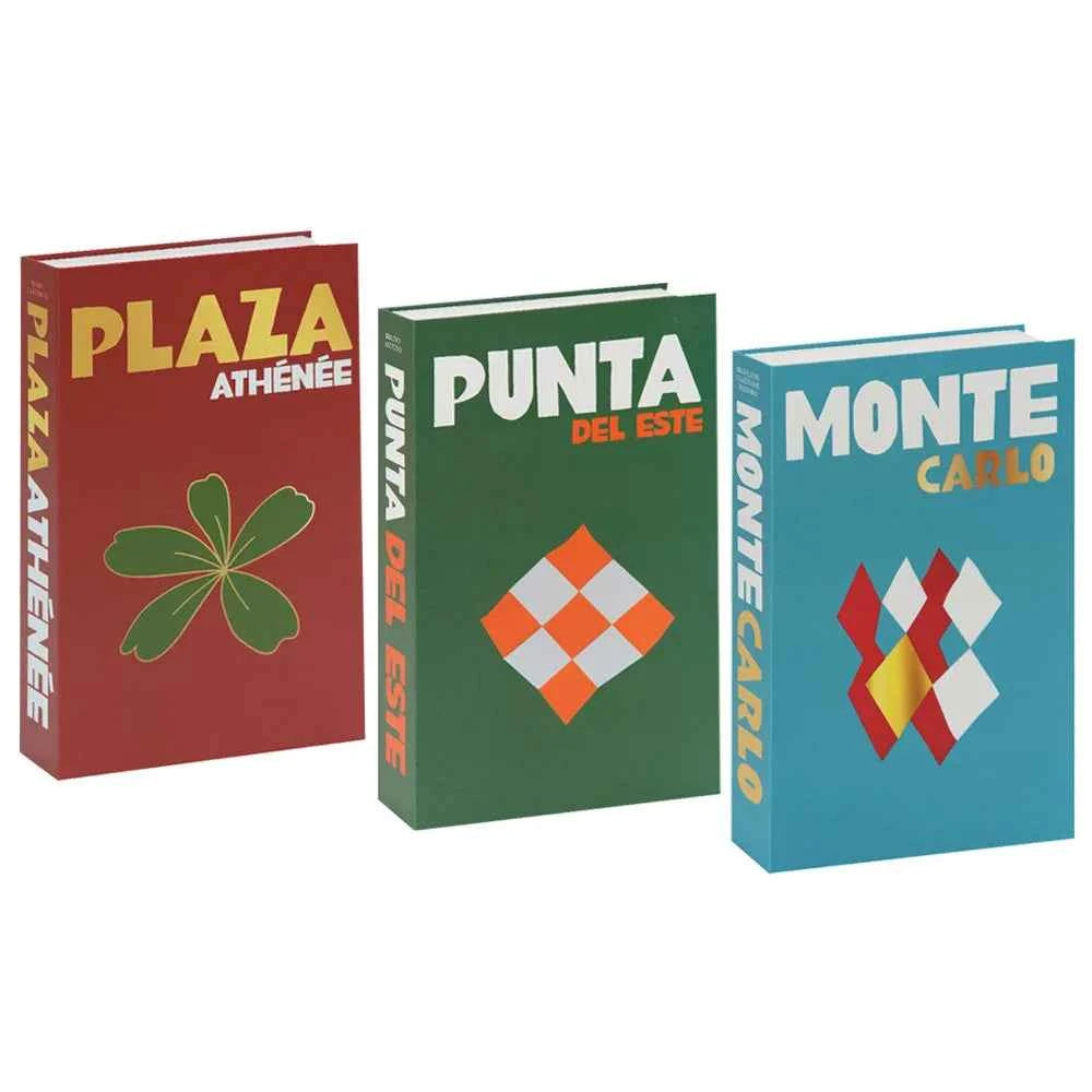 3pcs/lot Simulation Books for Decoration Luxury Home Decorative Living Room Bookcase Props Book Ornaments Home Shooting Props