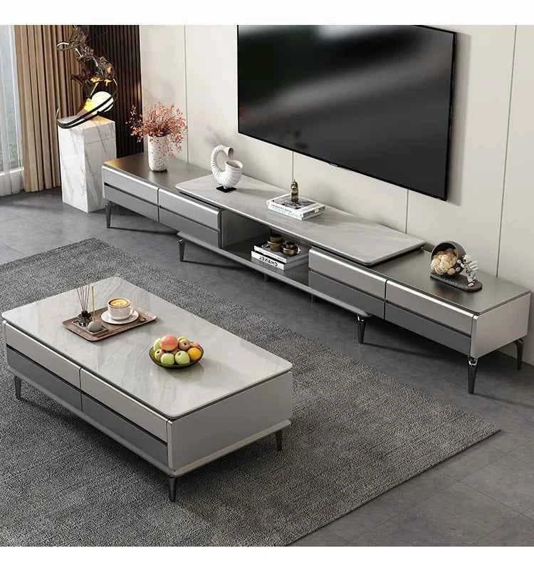 Aesthetic Modern Tv Stand Retractable Wood High End Nordic Tv Stand Mount Media Cabinet Mobili Per La Casa Home Furniture
