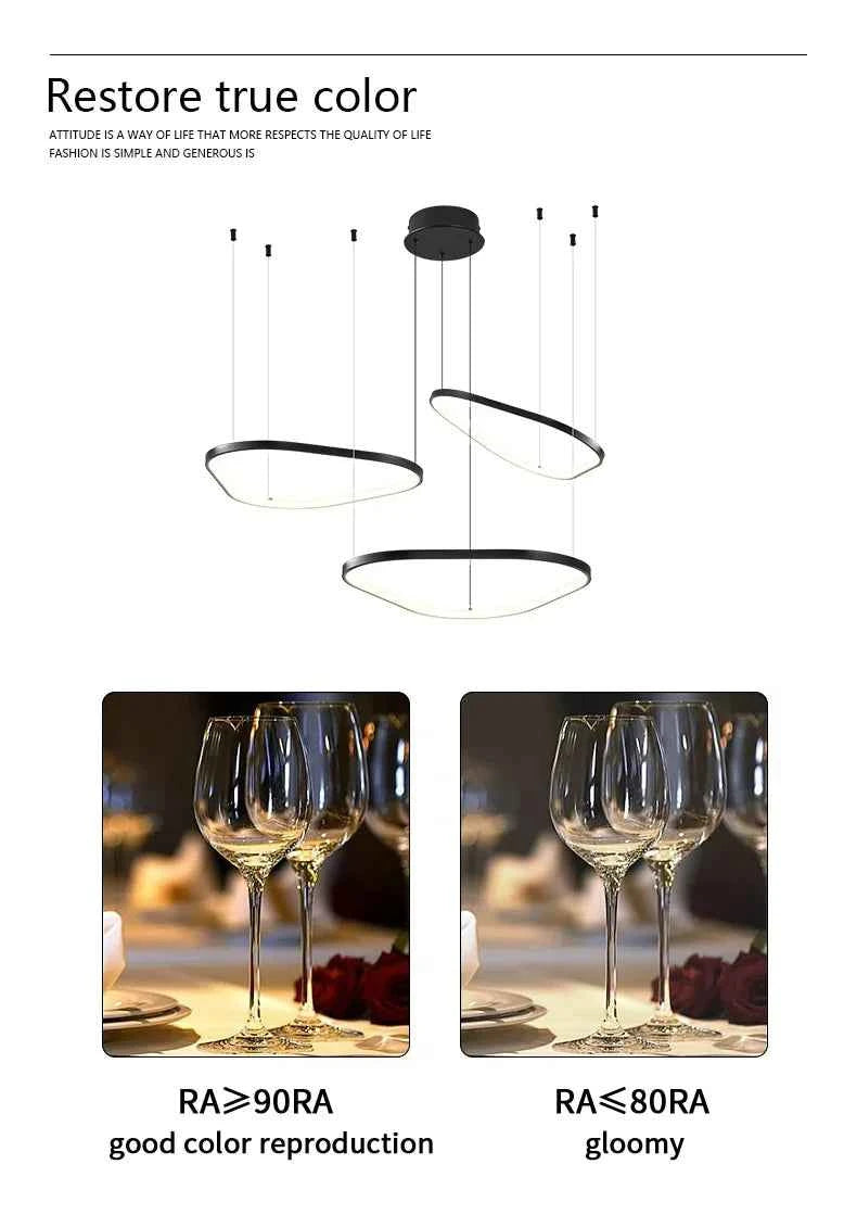 Modern Designer Chandelier Hanging Lamp Pendant Lamps for Ceiling Modern Home Decor Ornaments Interior Lighting Pendant Lamp