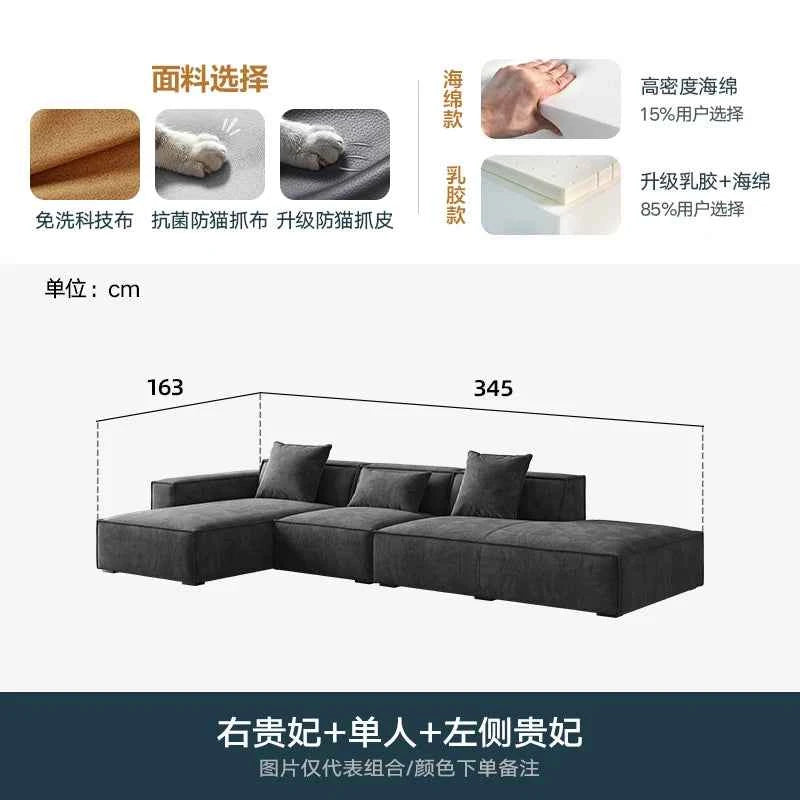 European Sectional Sofas Minimalist Chairs Single Design Living Room Sofa 2 Seater Elegant Muebles Para El Hogar Furnitures