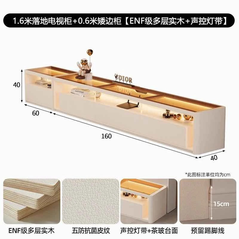 Aesthetic Minimalist Tv Stands Designer Luxury Modern Retro Tv Stands Entertainment Floor White Muebles Para Tv Home Furniture