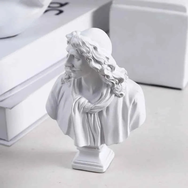 World Famous Statue Retro Art Resin Marseille Sculpture Sketch Model David Home Room Decoration Resin Office Decor Figurine