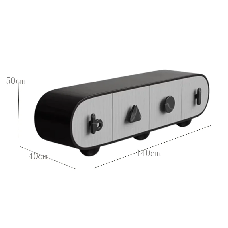 Luxury Wood TV Stand Vertical Modern High-End Living Room Entertainment Center Muebles De Salon Home Furniture