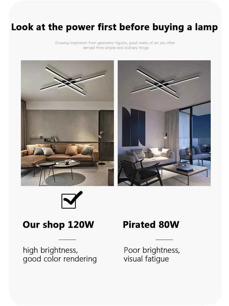 Ceiling light simple modern bedroom  atmosphere duplex villa hall Nordic lamps minimalist living room lamp room ceiling lights