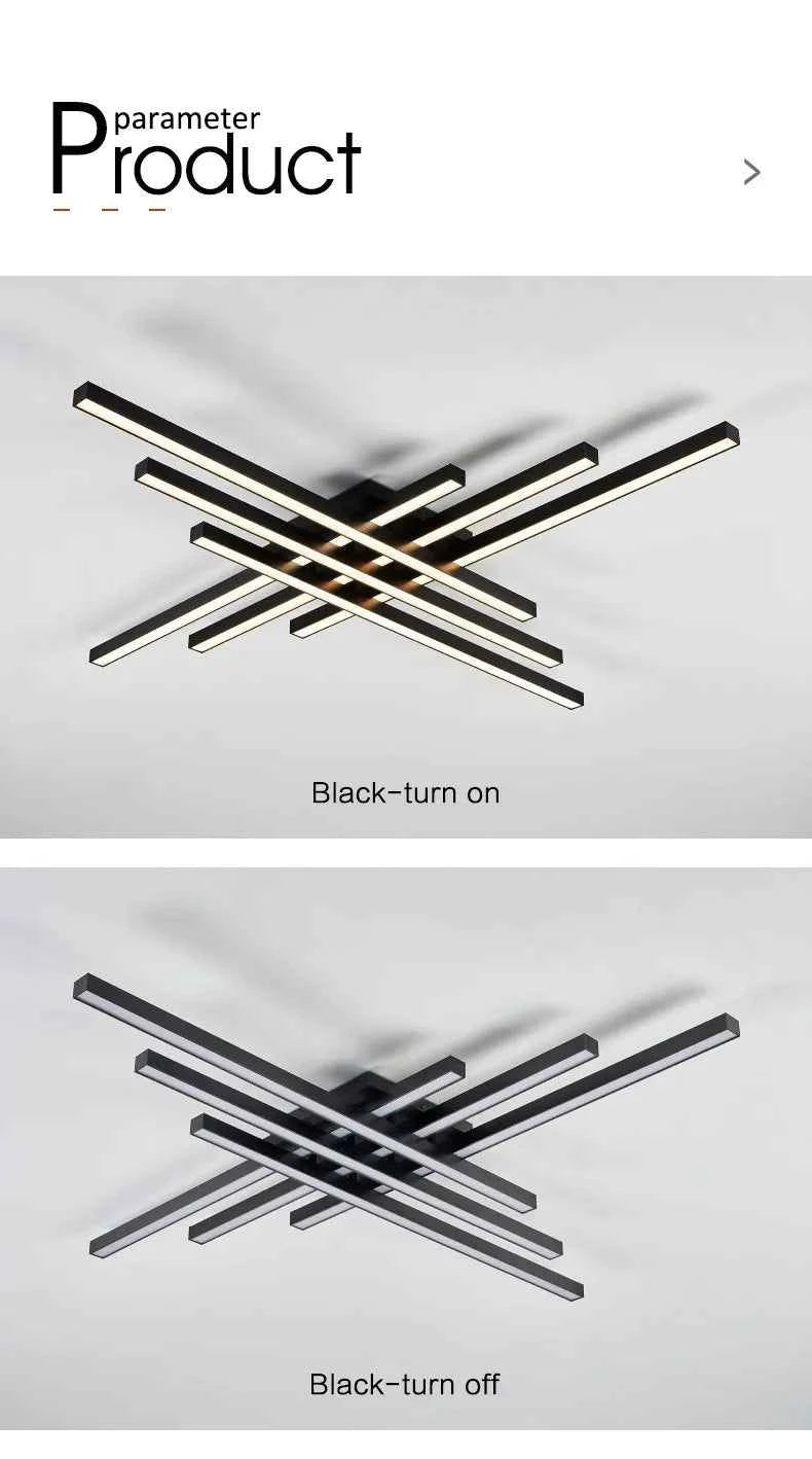 Ceiling light simple modern bedroom  atmosphere duplex villa hall Nordic lamps minimalist living room lamp room ceiling lights