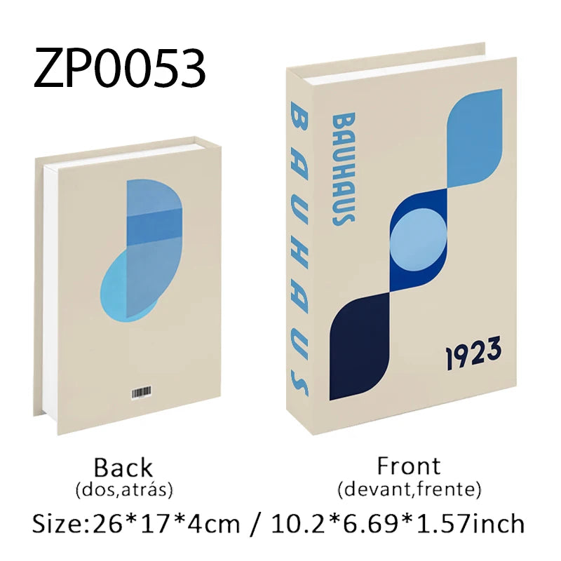 Matisse Fake Books For Decoration Luxury Decorative Books Box Abstract Coffee Table Bookshelf Bedroom Home Decor Picasso Bauhaus - The Homemakers Hub