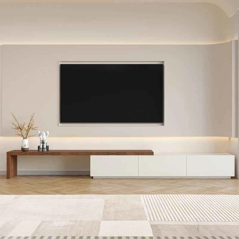 Luxury Solid Wood Tv Cabinets Floor Mount Modern Media Console Tv Stands Entertainment Center Mobili Per La Casa Furnitures