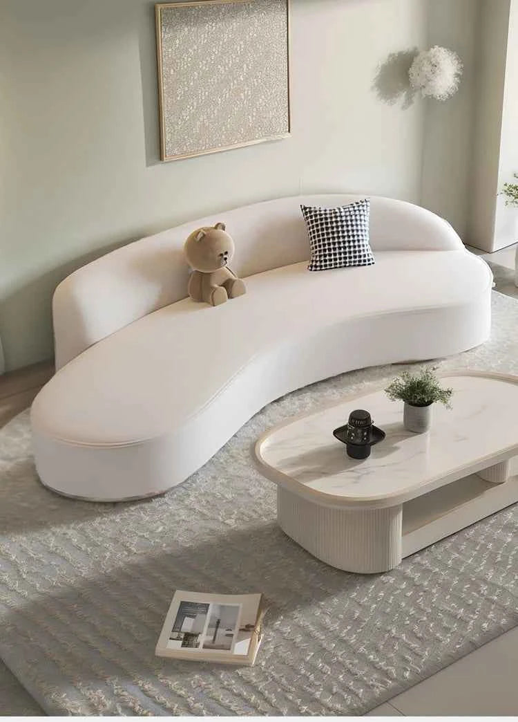 Modern Style Sofas Living Room Single 2 Seater Sectional Curved Sofas Minimalist Comfortable Sofy Do Salonu Home Furniture