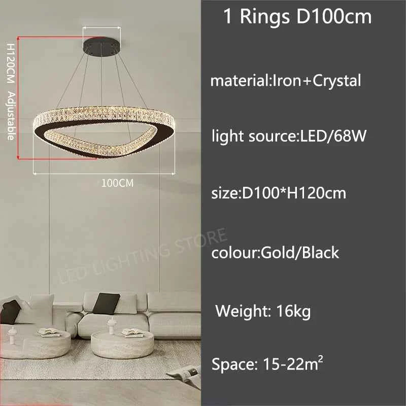 Modern Home Decoration Chandelier Villa Living Room Pendant Light Luxury Dining Room Stair Chandeliers Lustre Ceiling Chandelier