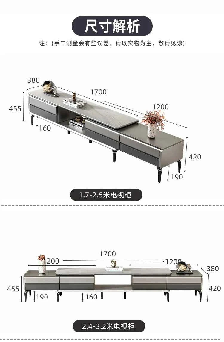 Aesthetic Modern Tv Stand Retractable Wood High End Nordic Tv Stand Mount Media Cabinet Mobili Per La Casa Home Furniture