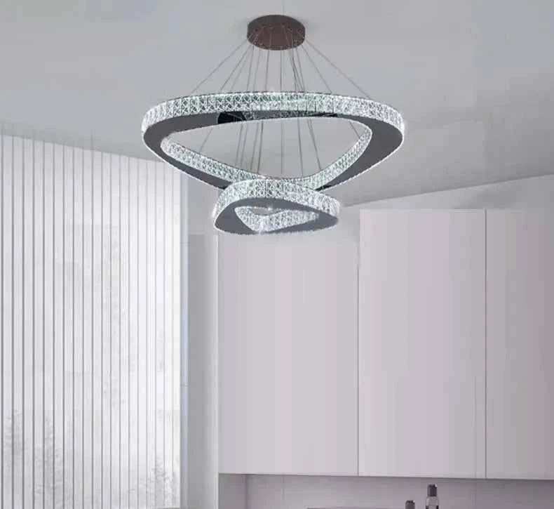 Modern Home Decoration Chandelier Villa Living Room Pendant Light Luxury Dining Room Stair Chandeliers Lustre Ceiling Chandelier