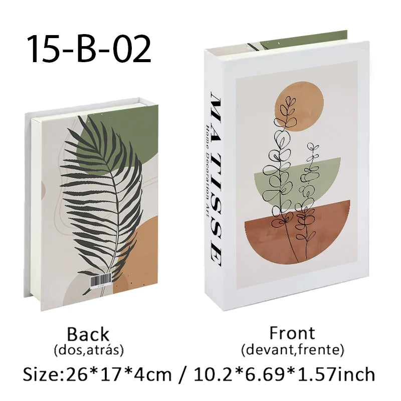 Matisse Fake Books For Decoration Luxury Decorative Books Box Abstract Coffee Table Bookshelf Bedroom Home Decor Picasso Bauhaus - The Homemakers Hub