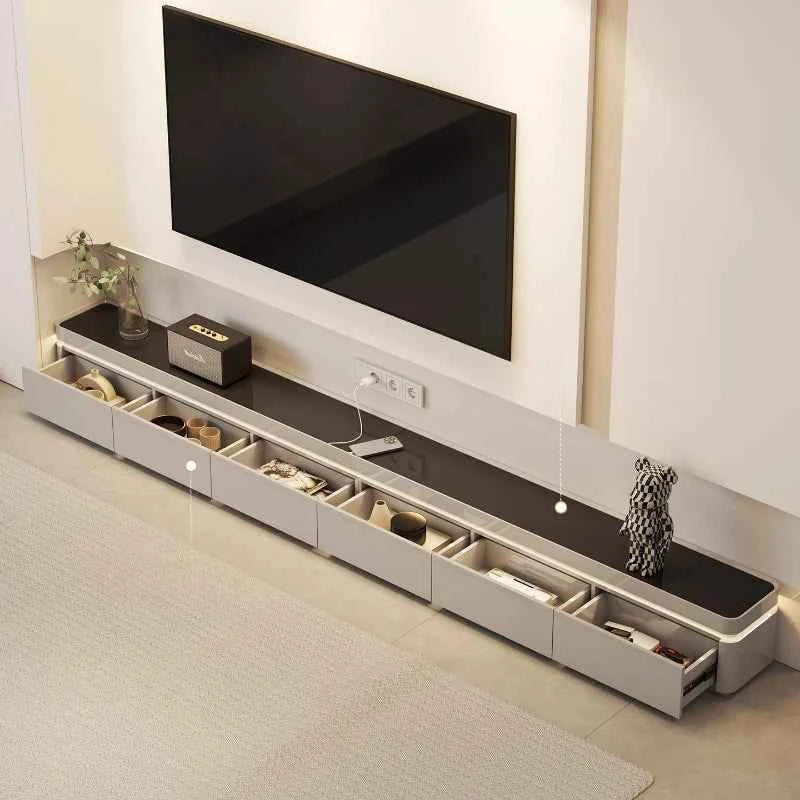 Nordic Minimalist Tv Stands Entertainment Aesthetic Minimalist Designer Tv Stands Retro Monitor Luxury Muebles Trendy Furniture