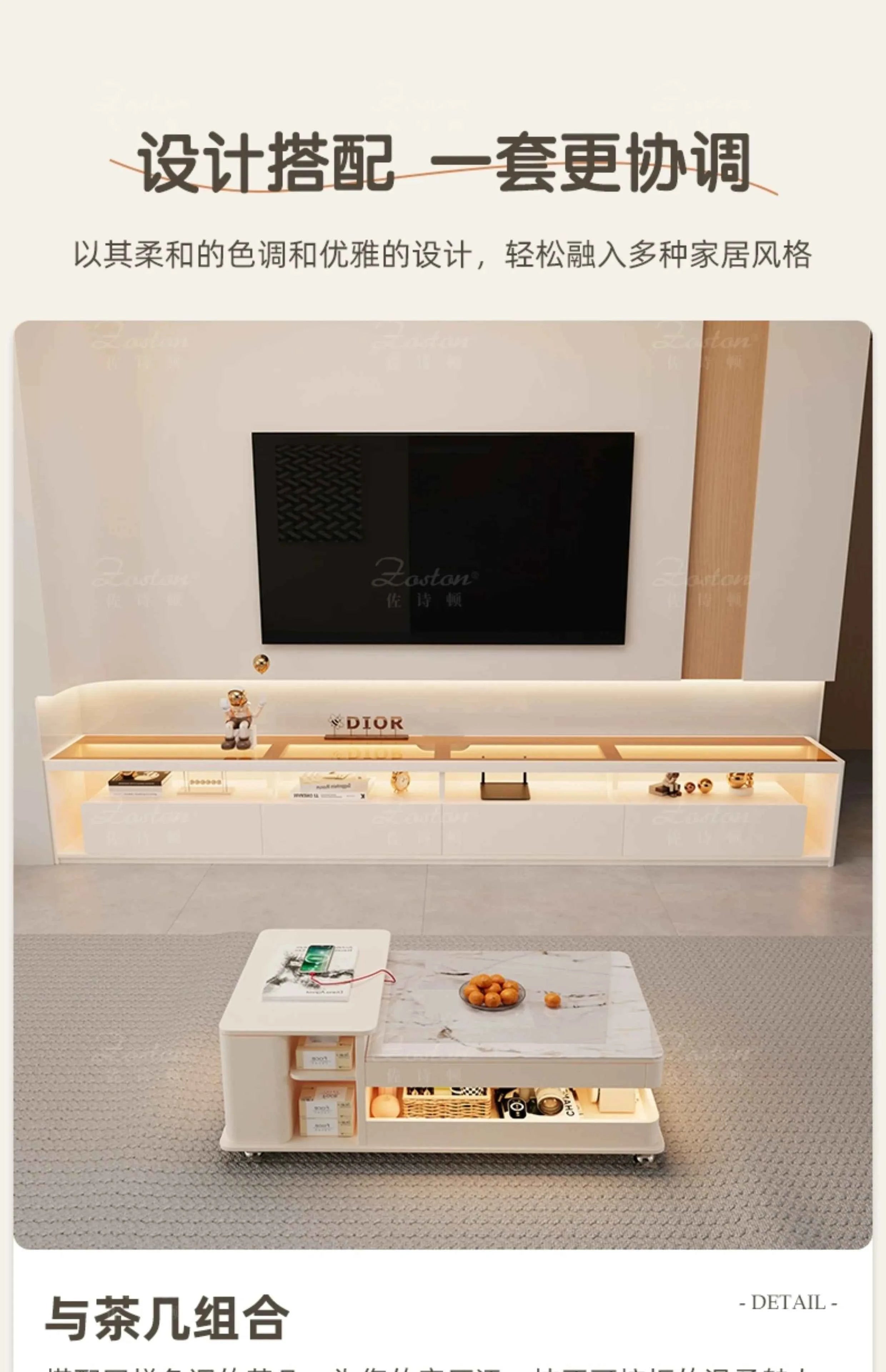 Aesthetic Minimalist Tv Stands Designer Luxury Modern Retro Tv Stands Entertainment Floor White Muebles Para Tv Home Furniture