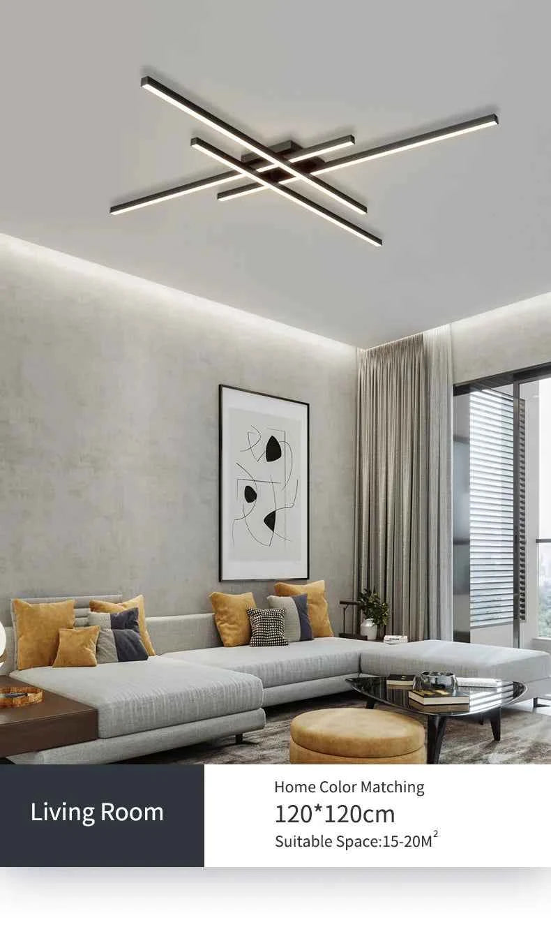 Ceiling light simple modern bedroom  atmosphere duplex villa hall Nordic lamps minimalist living room lamp room ceiling lights