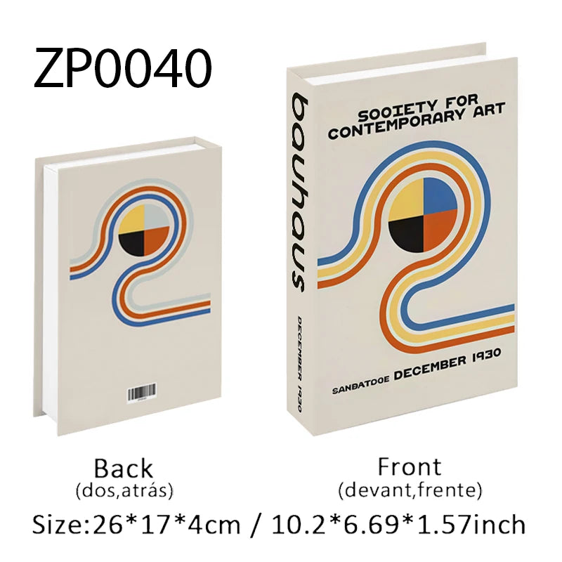 Matisse Fake Books For Decoration Luxury Decorative Books Box Abstract Coffee Table Bookshelf Bedroom Home Decor Picasso Bauhaus - The Homemakers Hub