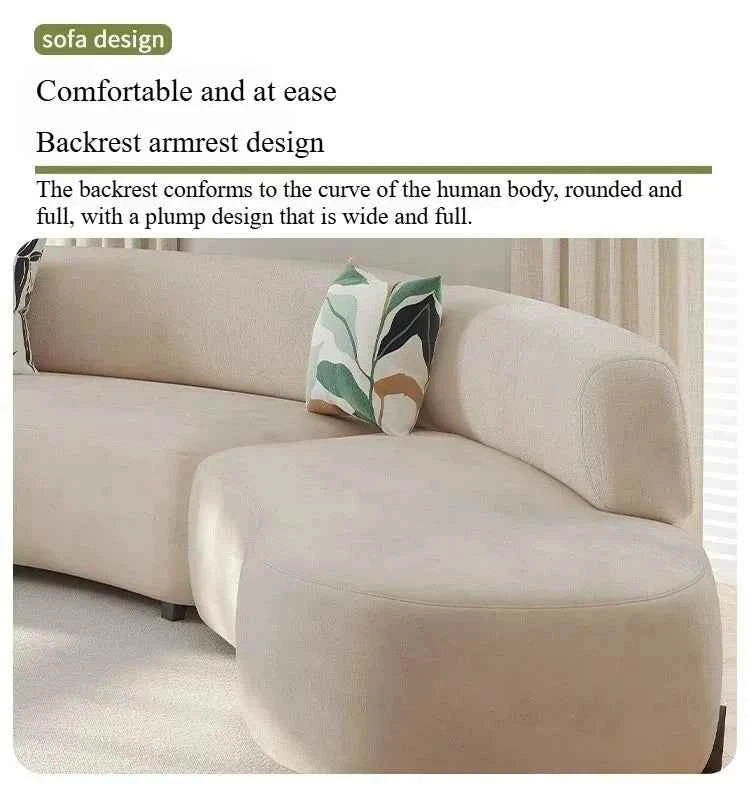 Designer Modern Living Room Sofas Lazy Luxury Gaming Children Sofas Minimalist Replica Floor Curved Wood Divano Home Furniture