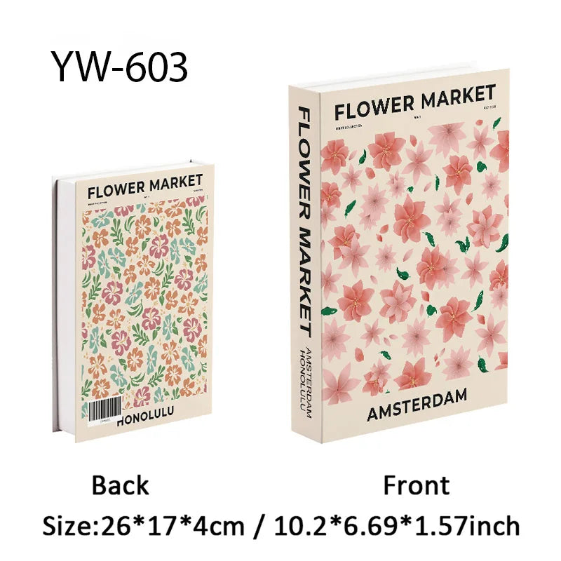 Luxury Openable Fake Books Box Decoration Fashion Black Women Magazine Coffee Table Book Villa Hotel Home Decor Shooting Props - The Homemakers Hub